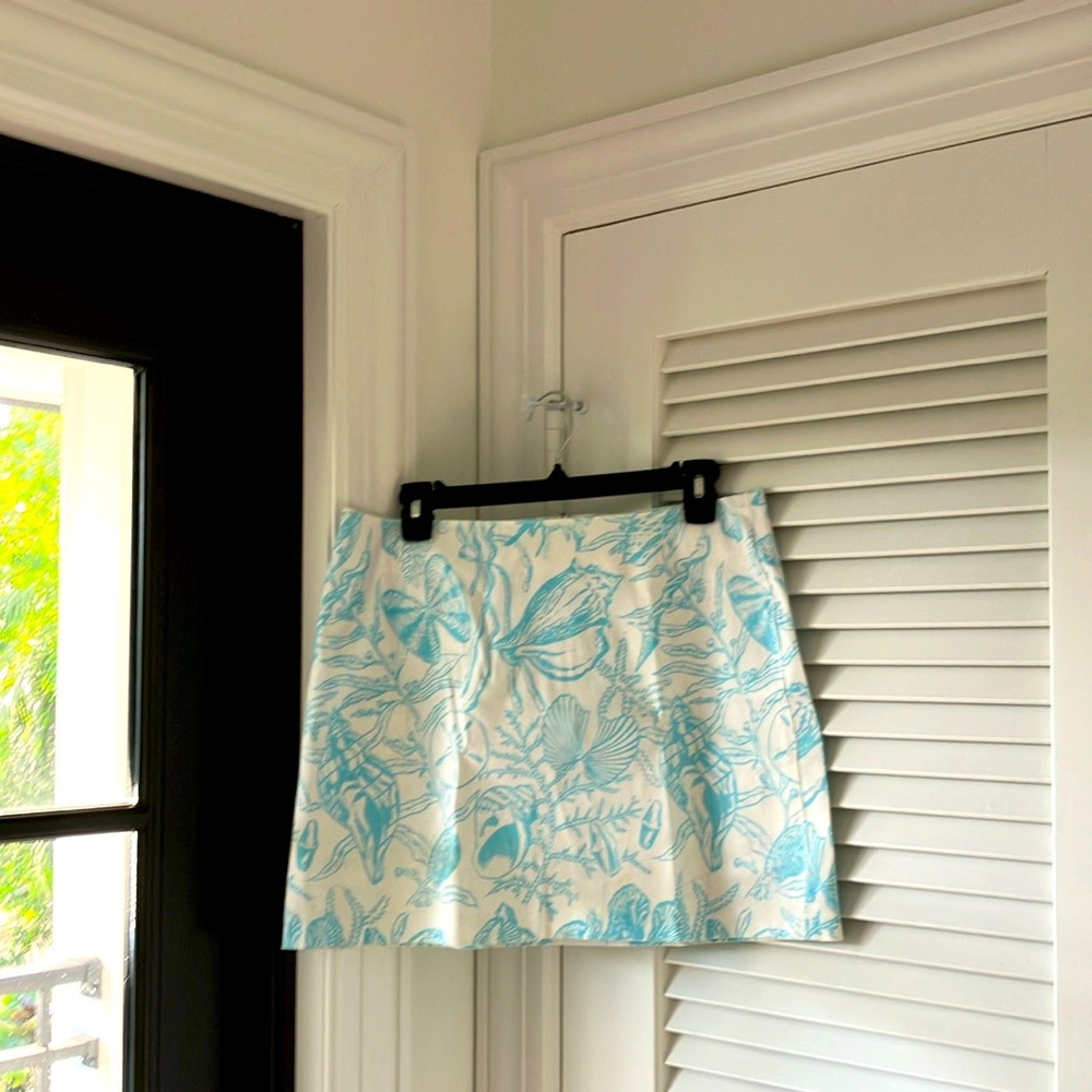Bahama Hand Prints mini skirt.